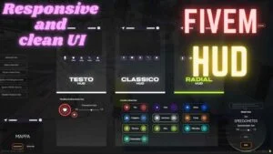 Fivem HUD Script For QBCore and ESX